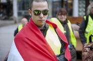 Gele hesjes in Nijmegen