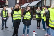 Gele hesjes in Nijmegen