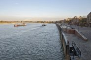Laag water Nijmegen okt 2018