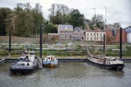Laag water Nijmegen okt 2018