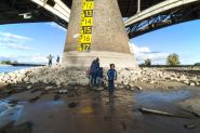 Laag water Nijmegen okt 2018