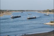 Laag water Nijmegen okt 2018