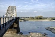 Laag water Nijmegen okt 2018