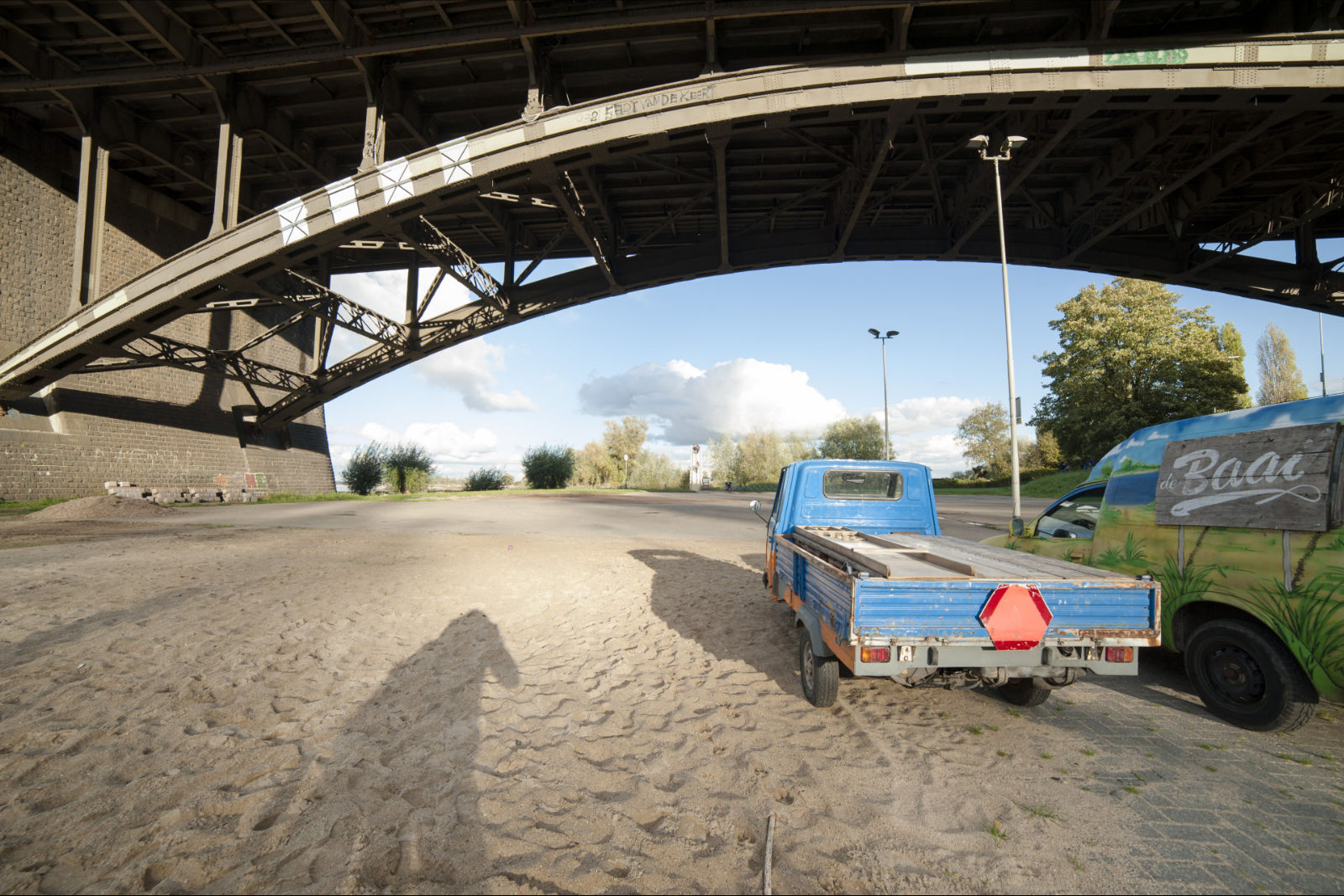 Laag water Nijmegen okt 2018