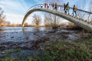 Hoog water Nijmegen 2021