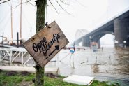 Hoog water Nijmegen 2021