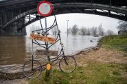 Hoog water Nijmegen 2021