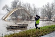 Hoog water Nijmegen 2021