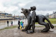 Hoog water Nijmegen 2021