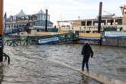 Hoog water Nijmegen 2021