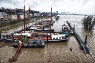 Hoog water Nijmegen 2021