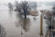 Hoog water Nijmegen 2021