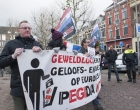 Pegida Nederland in Nijmegen | foto © Henk Beenen