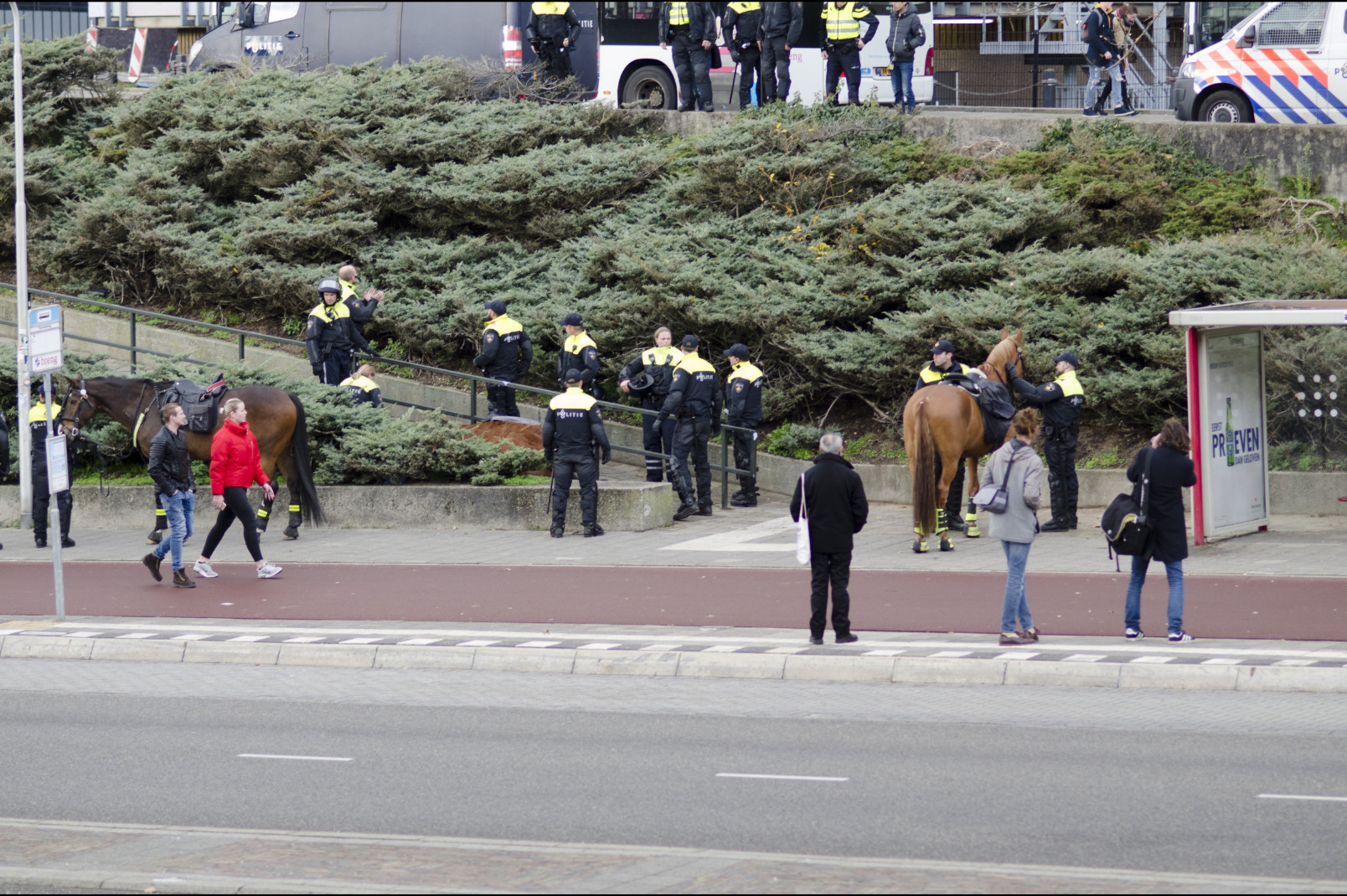 Pegida Nederland in Nijmegen | foto © Henk Beenen