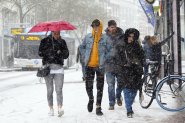 Sneeuw in Nijmegen