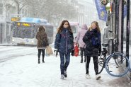Sneeuw in Nijmegen